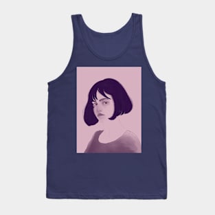 Purple Girl Tank Top